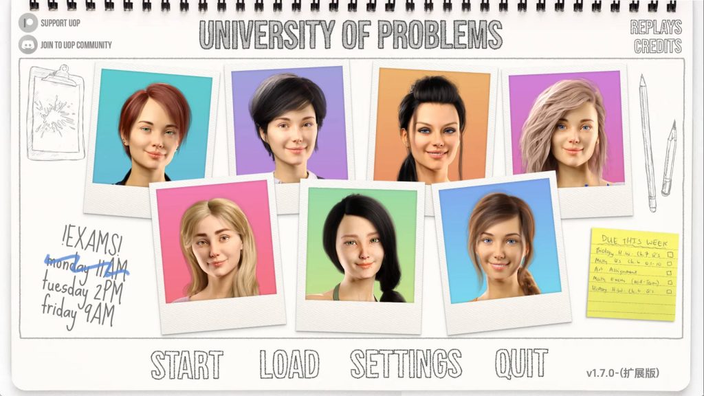 【欧美SLG/汉化/动态】学院情缘(别名：问题大学)v1.7.0 AI版【PC+安卓/6.51G/更新】slp福利社-老色批福利社老色批福利社