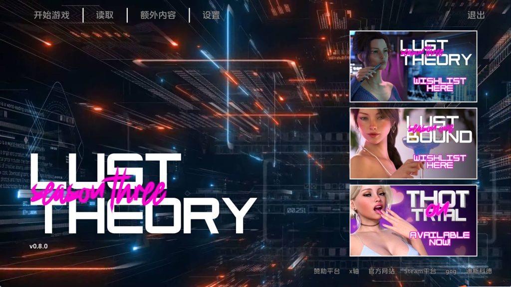 【欧美SLG/汉化/动态】欲望理论S3v0.8.0 汉化版【PC+安卓/2.53G/更新】SLP福利社-老色批福利社老色批福利社